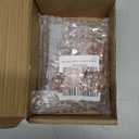 Denifery Rose Gold Bridal Hair Comb - Sparkly Rhinestones & Pearl Wedding Hair Comb - Accessories for Women & Girls