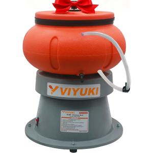 Electric 18LBS Vibratory Tumbler Bowl Tumbling Polishing Machine - Polishing Metal Parts (18LBS)