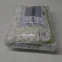 Great Bay Home Floral Striped Microfiber Reversible Quilt Set With Shams (Twin, Linear Floral Green)