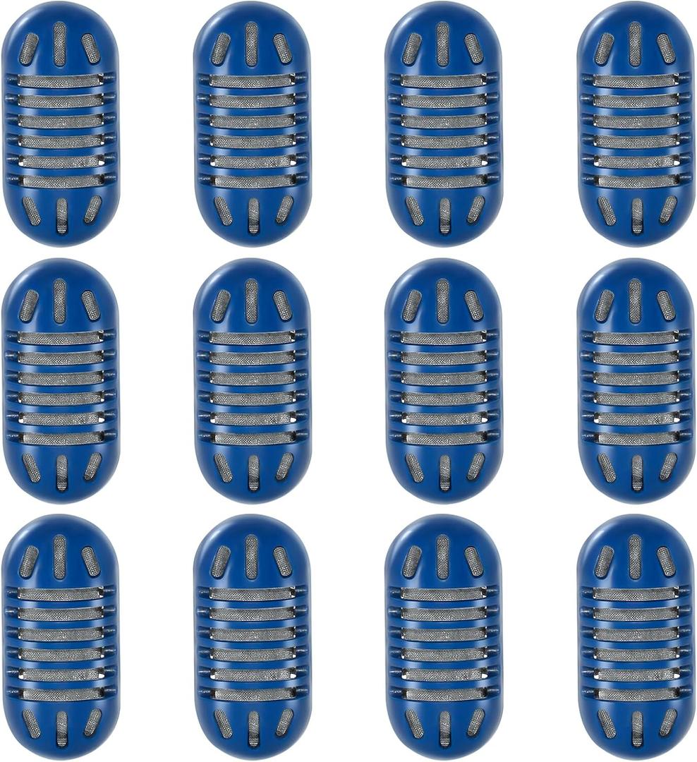12-Pack Demineralization Cartridge for Humidifier Compatible with Most Humidifiers Replacement for Ultrasonic Humidifier Tank Cleaner Fish | Prevents Hard Water Build-Up | Eliminate White Dust