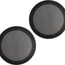 2PCS Car 6.5 Speaker Grill,Car Subwoofer 6.5 Speaker Cover with Honeycomb Hole Grid Design,Dust Resistant Cars Speakers Grill Cover for Speakers Collision Damage Protection