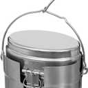MFH Swed M40 Stainless Steel 3-Piece Cooking Set