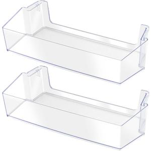 W11239961 W10900538 Door Bin Replacement,Refrigerator Door Shelf Compatible for Whirl-Pool Refrigerator Shelf Replaces 4591452 AP6333410 PS12578777 EAP12578777 Shelves 2Packs