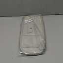 Da by Car Sun Visor Organizer, Multi-Pocket Visor Organizer Storage Pouch for Cars, SUVs & Trucks with Double Zippers, Elastic Bands & Glasses Clip - Organizes Essentials Keep Tidy (Cream Grey)