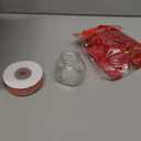 Nuogo 100 Pack 1.5oz Mini Hexagon Glass Jars Bulk for Wedding Small Honey Jars with Lids for Spice Canning Mason Gifts Candy Honey Wedding Party Favors DIY Crafts(Silver)