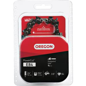 Oregon E84 Full Chisel Professional Chainsaw Chain for 24" Bar, 84 Drive Links, .050" Gauge, 3/8" Pitch, 72EXL, Fits Husqvarna, Stihl
