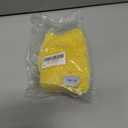 Big Pack 4mm 25000PCS Resin Rhinestone Flatback Round AB Jelly Color Rhinestones for Nail Art, Bottles, Makeup Clothes Shoes Cup DIY Crafts Supplies (49 Yellow AB)