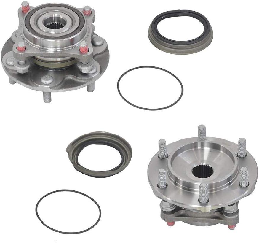 Drivestar 950-001 Front Wheel Hub & Bearing Assembly for Lexus GX460 2010-2018/GX470 03-09, for Toyota 4Runner 03-18/FJ Cruiser 07-14/Tacoma 16-18 (Pair)