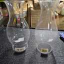 Lamplight 417b Flaretop Chimney Oil Lamp, Clear 2 Pack