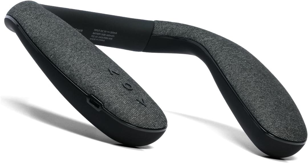 HomeSpot JY508 Wireless Neckband Speaker - 3D Stereo Sound, 12 Hrs Play Time, Low Latency for Gaming/TV, Type-C Quick Charging, Wearable Speaker for Home, Office, and Outdoors