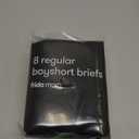 Frida Mom Postpartum Underwear, Disposable Boyshort Panties, Seamless, Stretch Support, New Mom Essentials (One Size, Black)