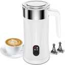 Milk Frother, 4-in-1 Milk Frother and Steamer for Coffee, Latte, Cappuccino