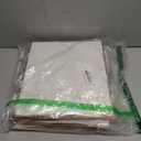 Yeaqee 12 Pack Metallic Paper Gift Bags with Handle and Tissue 9x7x3.1 Gold Foil Welcome Favor Bags Return Gifts for Wedding Fall 5 Senses Valentine Bridesmaid Birthday(White Gold)