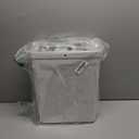 Mop and Bucket Set with AUTO Pump, 3-Zone Separate Dirty and Clean Water, Flat Mop and Bucket System with Wringer and Wheels, 3 Reusable Microfiber Pads, One-Touch Water Filling for Home Cleaning