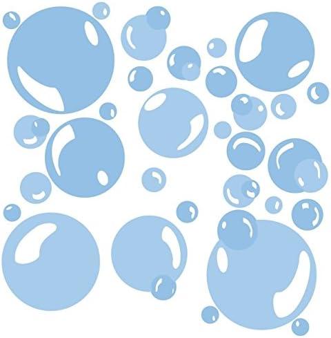 RoomMates RMK1846SCS Bubbles Peel and Stick Wall Decals