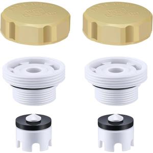 2 Pack Vacuum Breaker Repair Kit Replacement for VACVBKX1B, Outdoor Faucet Repair Kit, ASSE 1019-A Vacuum Breaker for Traditional Anti Siphon Frost Free Sillcock Valves Anti Siphon Valve Repair Kit