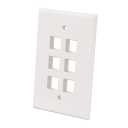 6-Outlet Oversized Keystone Wall Plate