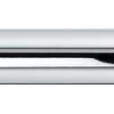 Ivilon Tension Curtain Rod - Hexagonal Spring Tension Rod for Windows or Shower, 24 to 36 Inch, Chrome