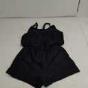 Summer Mae Plus Size Swim Romper Women One Piece Swimsuit Blouson Bathing Suit with Pockets 2025 Modest Swimwear XL