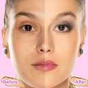 2 x Makeup Sponges 4 Pack, Ultra Soft Beauty Blenders for Flawless Foundation Application, Latex-Free & Hypoallergenic Makeup Sponges For Foundation, Powder, Cream,Liquid (Pink)