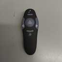 QUI Presentation Clicker Wireless Presenter Remote Clicker for PowerPoint Presentation Remote, PowerPoint Slide Advancer for Mac/Windows/Linux, Google Slide/PPT/Keynote, USB A, Black