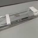 LazBlinds No Tools No Drill 1" Vinyl Mini Blinds, Cordless Blinds for Windows, Light Filtering Horizontal Window Blinds & Shades, 37" W x 48" H, Grey