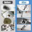 Electric Toilet Plunger, Unclog In One Shot, Remover For Bathroom, Kitchen Pipes Clog, High Pressure Air Plungers For Bathroom Heavy Duty