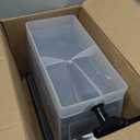 Winco Slim 3 Gallon Beverage Dispenser with Base