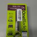 Philips Norelco for Face + Body, Electric Beard Trimmer, Shaver and Groomer, 5in1 Adjustable Comb, 1x Body Kit, Model QP2834/70, Black/Lime Green