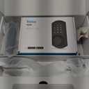 Veise VE06-H Smart Front Door Lock Set, App Control, Keyless Entry Deadbolt with Lever Handle, Electronic Digital Touchscreen Keypad, Auto Lock, Easy Install, Matte Black