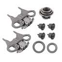 Dasbecan Pair Clutch Release Fork Levers Compatible with Ford Fiesta 2011-2019 Ford Focus 2012-2017 Replaces CA6Z-7515-J CA6Z-7515-K CA6Z7A508-E BV-6Z7A508-A