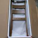 COLAMY Rectangle Wooden Dining Room Table Set for 6, Mid Century Modern Kitchen Table and PU Leather High Back Dining Room Chair for Home, Saving Space (1 Table with 6 Chairs), BlackBrown