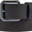 Carhartt Men's Saddle Leather Belt (Black)