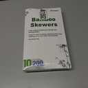 3 x 200PCS 10 inch Bamboo Skewers for wooden sticks BBQAppetiserFruitCocktailKabobChocolate FountainGrillingKitchencrafting and Party. =3mm, More Size Choices 6"/8"/10"/12"/36"