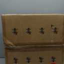 YUEGOO Bedroom Fan with Ceiling Light,3 Colors Dimmable Silent Remote Control Modern Indoor Living Room Fan Ceiling Lights with Timer Dining Room Lounge Fan with Ceiling Light/D