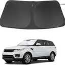 Windshield Sun Shade Custom Fit for 2014-2022 Land Rover Range Rover Sport Accessories Foldable Sunshade Sun Blocker Protect Car from Sun Rays & Heat Damage Keep Car Cooler
