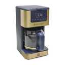 West Bend Timeless 12-Cup Programmable Coffee Maker with Brew Strength Selector for Hot and Iced Coffee, Includes 1-4 Cup Brew Option and Permanent Filter