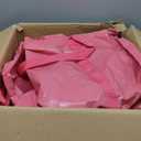 6 Pack Extra Heavy Duty Large Moving Bags with Strong Zipper & Comfortable Handles, Sturdy & Durable Clothes Storage Bags Totes Bins, Packing Moving Boxes for College Supplies, Pink