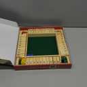 GOTHINK 1-4 Player Shut The Box Dice Game, 11.5-inch Wooden Board Table Math Game with 10 Dices - Math & Decision Skills for Adults/Kids, Perfect for Home Class Parties & Pubs - Classic Tabletop Fun