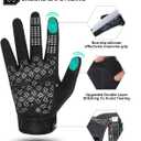 RIGWARL Motorcycle Gloves for Men Women Touchscreen, Lightweight Dirt Bike Glove Non-Slip, Skeleton Motorcycle Riding Glove