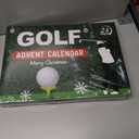 Golf Advent Calendar 2025 for Men Teen Boy, 24-Day Christmas Count-down Calendar for Father, Husband, or Boyfriend, Perfect Holiday Gift Featuring Golf Balls, Tees, Ball Markers