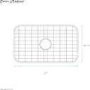 27 x 15 Stainless Steel Kitchen Sink Grid