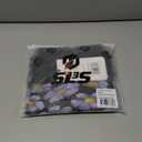 SLS3 Athletic Skirt Shorts for Women, Lightweight Mini Tennis Skort with Pockets (Medium, Graphite/Lavender Flowers)
