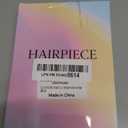 CJL HAIR 2PCs Small Cute Messy Bun Hair Piece for Thin Hair Women Mini Synthetic Curly Bun Scrunchies Updo Hairpieces Sahara Beige