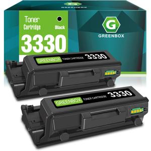 GREENBOX Extra High Yield Toner for Xerox Phaser 3330 Workcentre 3335 3345 Remanufactured Cartridge Compatible for Phaser 3330 Series, WorkCentre 3335 3345 Series Printer (15k Yield,106R03624)