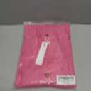 ULTRANICE Women's Cardigan Sweaters Lightweight Long Sleeve Open Front Knitted Button Down Cardigans Tops with Pockets (Pink, L)