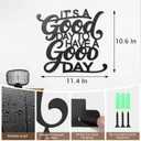 MDFUGEG Motivational Metal Wall Decor - Inspirational Wall Art with Positive Affirmations for Office/Living Room,Encouragement Gifts