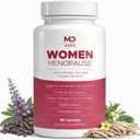 4 x Women’s Menopause Support Supplement with Vitamin B6 B12 Dong Quai Chasteberry Turmeric 60 Capsules