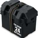 Attwood Group 24 Vented Marine Battery Box, Group 24 Batteries