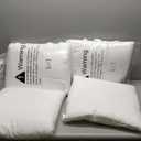 18 x 18 inches Pillow Inserts, Set of 6 Hypoallergenic Brushed Microfiber Liner Down Alternative Filled Square Cushion Throw Pillow